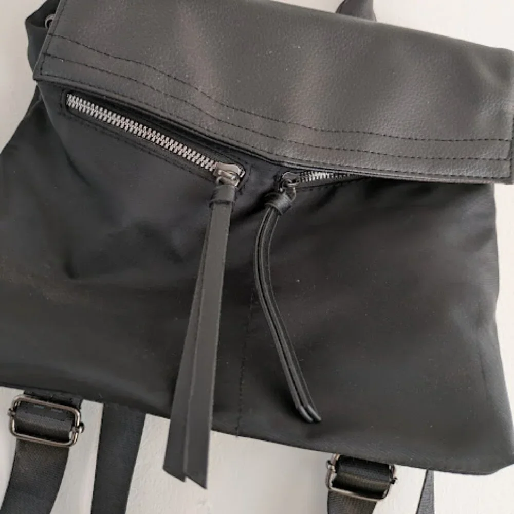 Botkier Black Mini Backpack